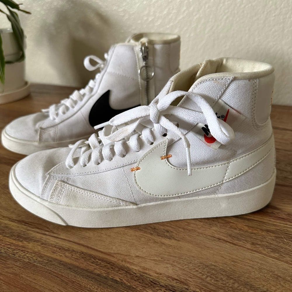 Nike Blazer Mid Rebel White/ Black US Women Size 7.5